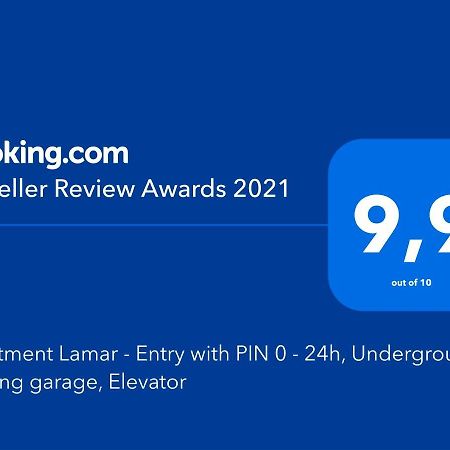 Apartment Lamar - Entry With Pin 0 - 24H, Underground Parking Garage, Elevator 斯拉沃尼亚布罗德 外观 照片