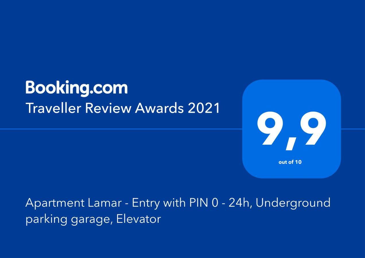 Apartment Lamar - Entry With Pin 0 - 24H, Underground Parking Garage, Elevator 斯拉沃尼亚布罗德 外观 照片