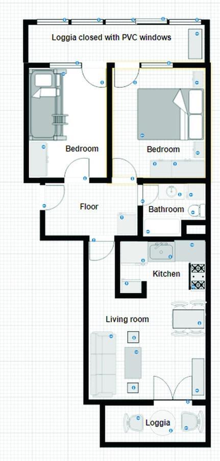 Apartment Lamar - Entry With Pin 0 - 24H, Underground Parking Garage, Elevator 斯拉沃尼亚布罗德 外观 照片